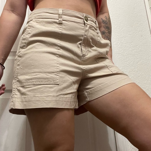 a new day Pants - Khaki, tan colored shorts.